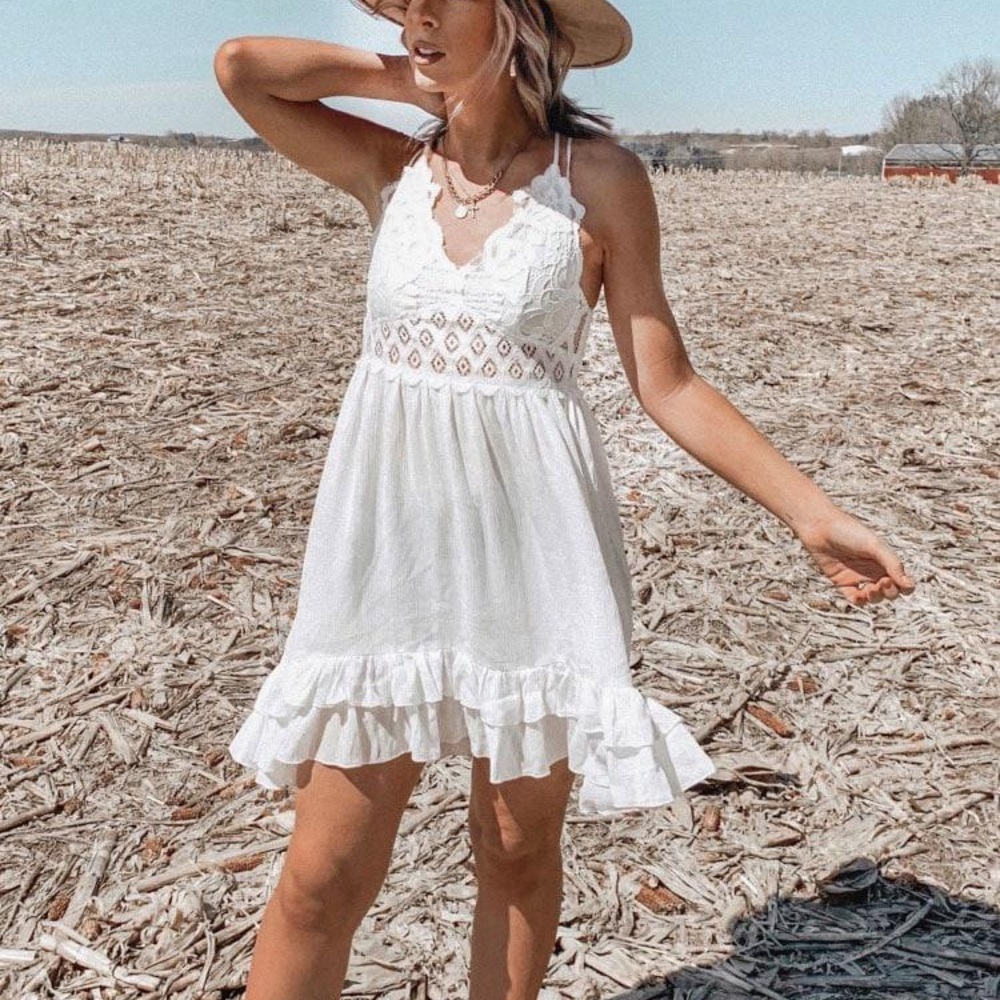 Forever 21 Caged Cami Dress